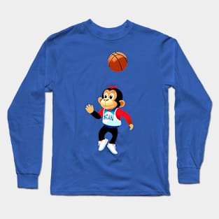 Monkey Basketball 2 Long Sleeve T-Shirt